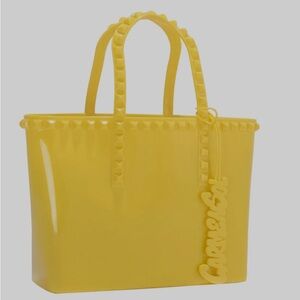 This is a Brand NEW Carmen Sol yellow medium sized tote!!